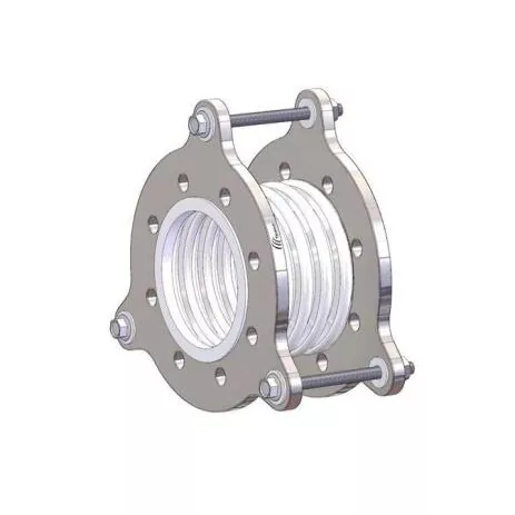 ข้อต่อขยายโลหะที่มีเส้น PTFE